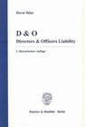 Buchcover D & O.
