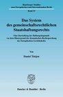 Buchcover Das System des gemeinschaftsrechtlichen Staatshaftungsrechts.