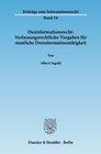 Buchcover Desinformationsrecht: Verfassungsrechtliche Vorgaben für staatliche Desinformationstätigkeit.