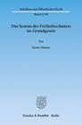 Buchcover Das System des Freiheitsschutzes im Grundgesetz.