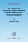 Buchcover Das Verhältnis von Strafnormen und Bezugsnormen aus anderen Rechtsgebieten.