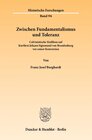 Buchcover Zwischen Fundamentalismus und Toleranz.