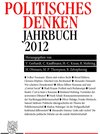 Buchcover Politisches Denken. Jahrbuch 2012.