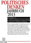 Buchcover Politisches Denken. Jahrbuch 2013.
