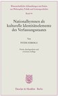 Buchcover Nationalhymnen als kulturelle Identitätselemente des Verfassungsstaates.