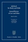 Buchcover Jahrbuch für Recht und Ethik - Annual Review of Law and Ethics.