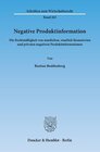 Buchcover Negative Produktinformation.