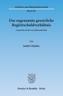 Buchcover Das sogenannte gesetzliche Begleitschuldverhältnis.