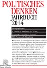 Buchcover Politisches Denken. Jahrbuch 2014.