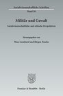 Buchcover Militär und Gewalt.