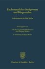 Buchcover Rechtsstaatlicher Strafprozess und Bürgerrechte.