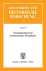 Buchcover Normenkonkurrenz in historischer Perspektive.