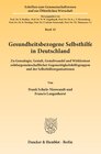 Buchcover Gesundheitsbezogene Selbsthilfe in Deutschland.
