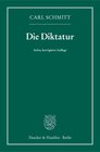 Buchcover Die Diktatur.