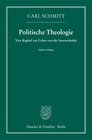 Buchcover Politische Theologie.