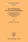 Buchcover Das Leibregiment der friesischen Statthalter.