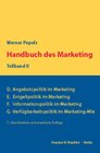 Buchcover Handbuch des Marketing, Teilband II.