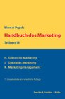 Buchcover Handbuch des Marketing, Teilband III.