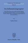 Buchcover Das Refinanzierungsregister.