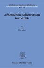 Buchcover Arbeitnehmersolidarkassen im Betrieb.