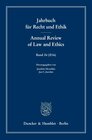 Buchcover Jahrbuch für Recht und Ethik - Annual Review of Law and Ethics.