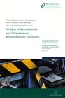 Buchcover 50 Jahre Südwestdeutsche und Schweizerische Kriminologische Kolloquien.