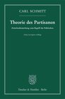 Buchcover Theorie des Partisanen.