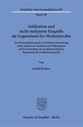 Buchcover Indikation und nicht-indizierte Eingriffe als Gegenstand des Medizinrechts.