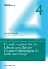 Buchcover Finanzkompetenz für alle Lebenslagen: Bessere Finanzentscheidungen für heute und morgen.