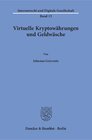 Buchcover Virtuelle Kryptowährungen und Geldwäsche.