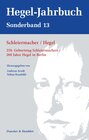 Buchcover Schleiermacher - Hegel.