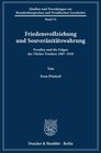 Buchcover Friedensvollziehung und Souveränitätswahrung.