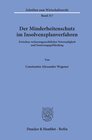Buchcover Der Minderheitenschutz im Insolvenzplanverfahren.