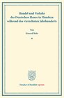 Buchcover Handel und Verkehr der Deutschen Hanse