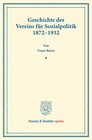 Buchcover Geschichte des Vereins für Sozialpolitik 1872–1932.
