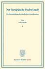 Buchcover Der Europäische Bodenkredit.