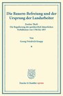 Buchcover Die Bauern-Befreiung und der Ursprung der Landarbeiter