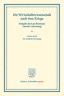 Buchcover Die Wirtschaftswissenschaft nach dem Kriege.