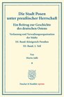 Buchcover Die Stadt Posen unter preußischer Herrschaft.