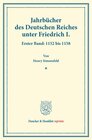 Buchcover Jahrbücher des Deutschen Reiches unter Friedrich I.