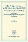 Buchcover Die Preisbewegung elektrischer Arbeit seit 1898.