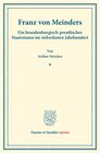 Buchcover Franz von Meinders.