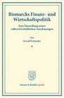 Buchcover Bismarcks Finanz- und Wirtschaftspolitik.