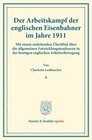 Buchcover Der Arbeitskampf der englischen Eisenbahner im Jahre 1911.