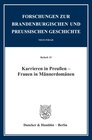 Buchcover Karrieren in Preußen – Frauen in Männerdomänen.