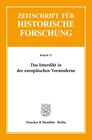 Buchcover Das Interdikt in der europäischen Vormoderne.