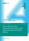 Buchcover Libra, Bitcoin & Co – Determinants of Non-cash Payments and Alternative Money.