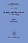 Buchcover Widows and the History of Insurance.