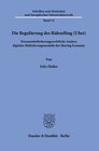 Buchcover Die Regulierung des Rideselling (Uber).