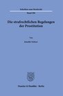 Buchcover Die strafrechtlichen Regelungen der Prostitution.